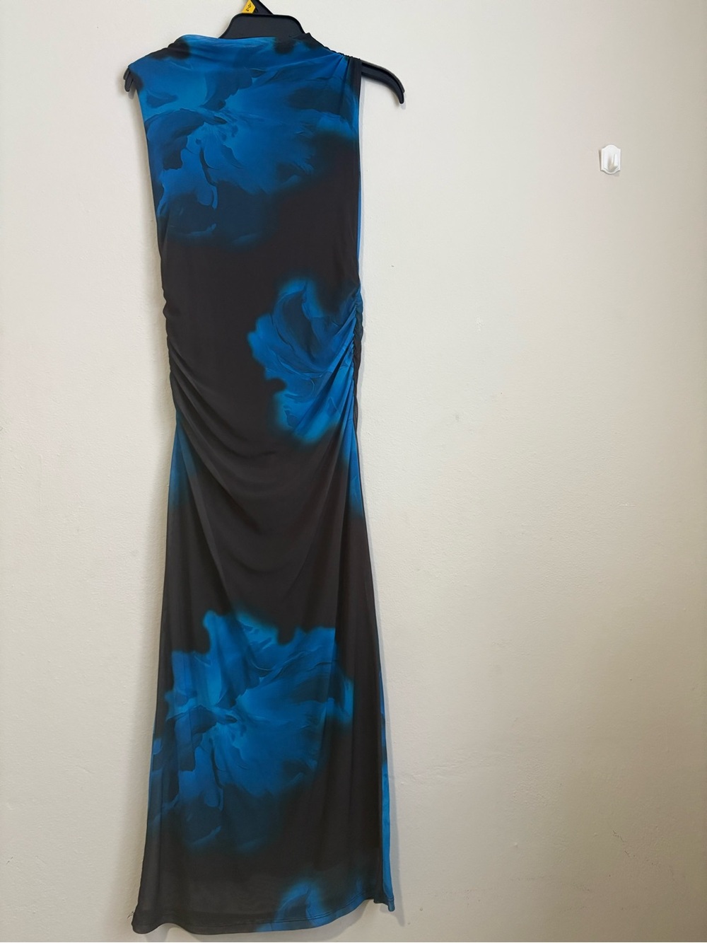 Almost famous Sleeveless Blue Floral Maxi Dress for Women